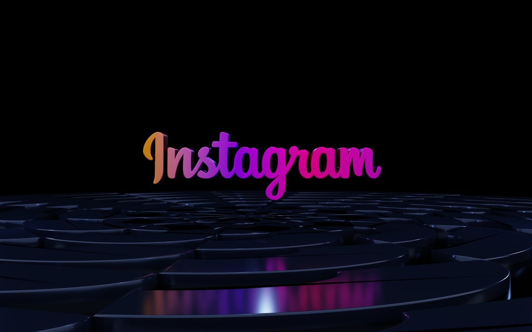 the word instagramn is lit up in the dark instagram analytics friday engagement posting schedule