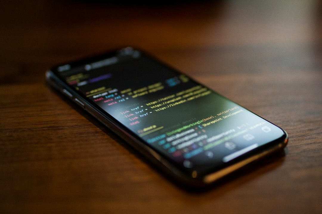 turned on black android smartphone no code app builder startup dashboard product prototype
