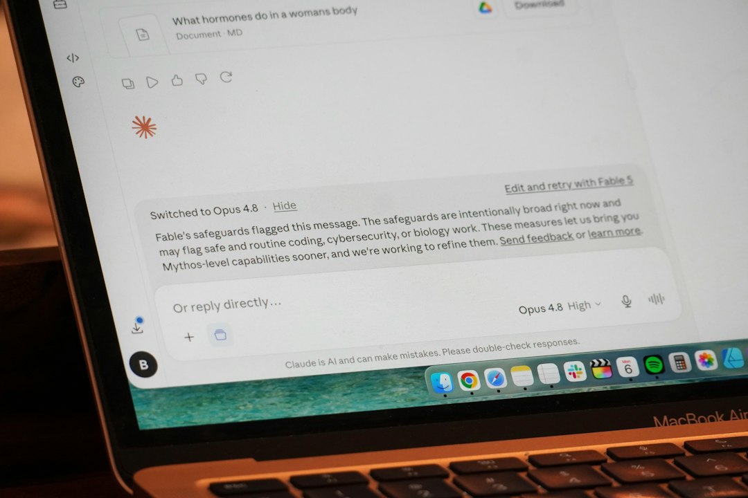 a laptop displaying openai 4 0 chatbot interface journalist email pitch media outreach simple message