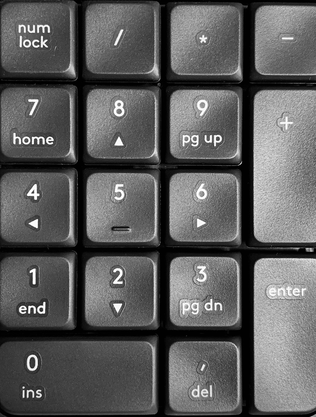 black computer keyboard number pad section symbol legal document keyboard shortcut