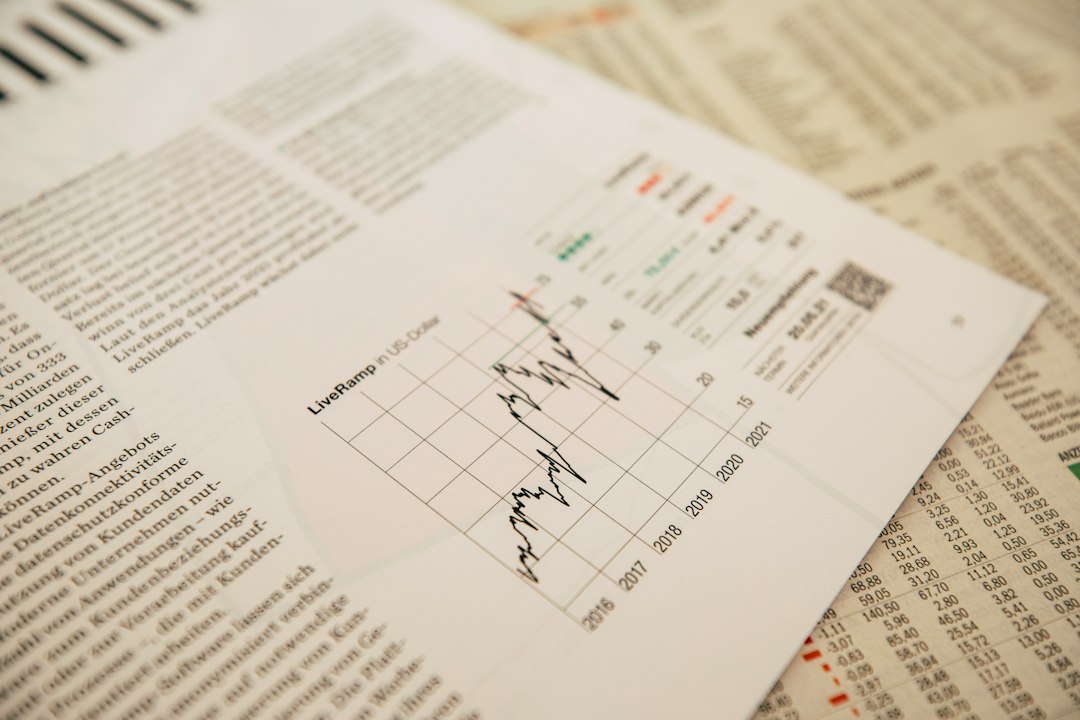 financial newspaper with stock chart mediainfo report bitrate chart file size