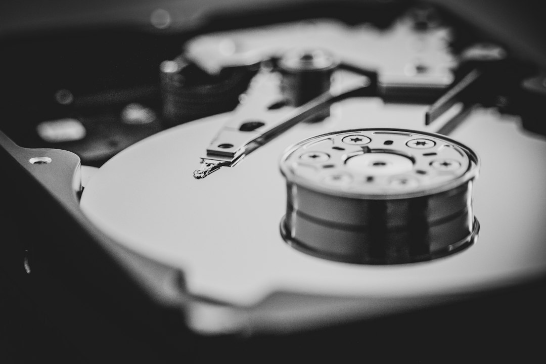 white and black turntable in grayscale photography data backup restore server recovery business continuity